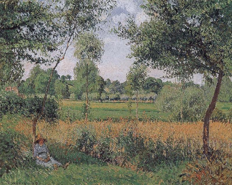Camille Pissarro early oil painting picture